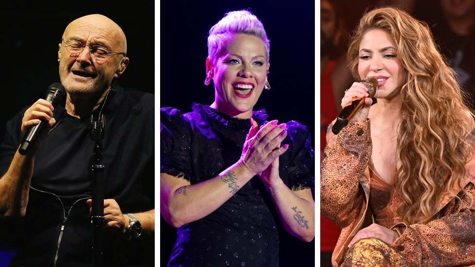 Phil Collins, Lauryn Hill, and Shakira lead diverse Rock & Roll Hall of Fame shortlist