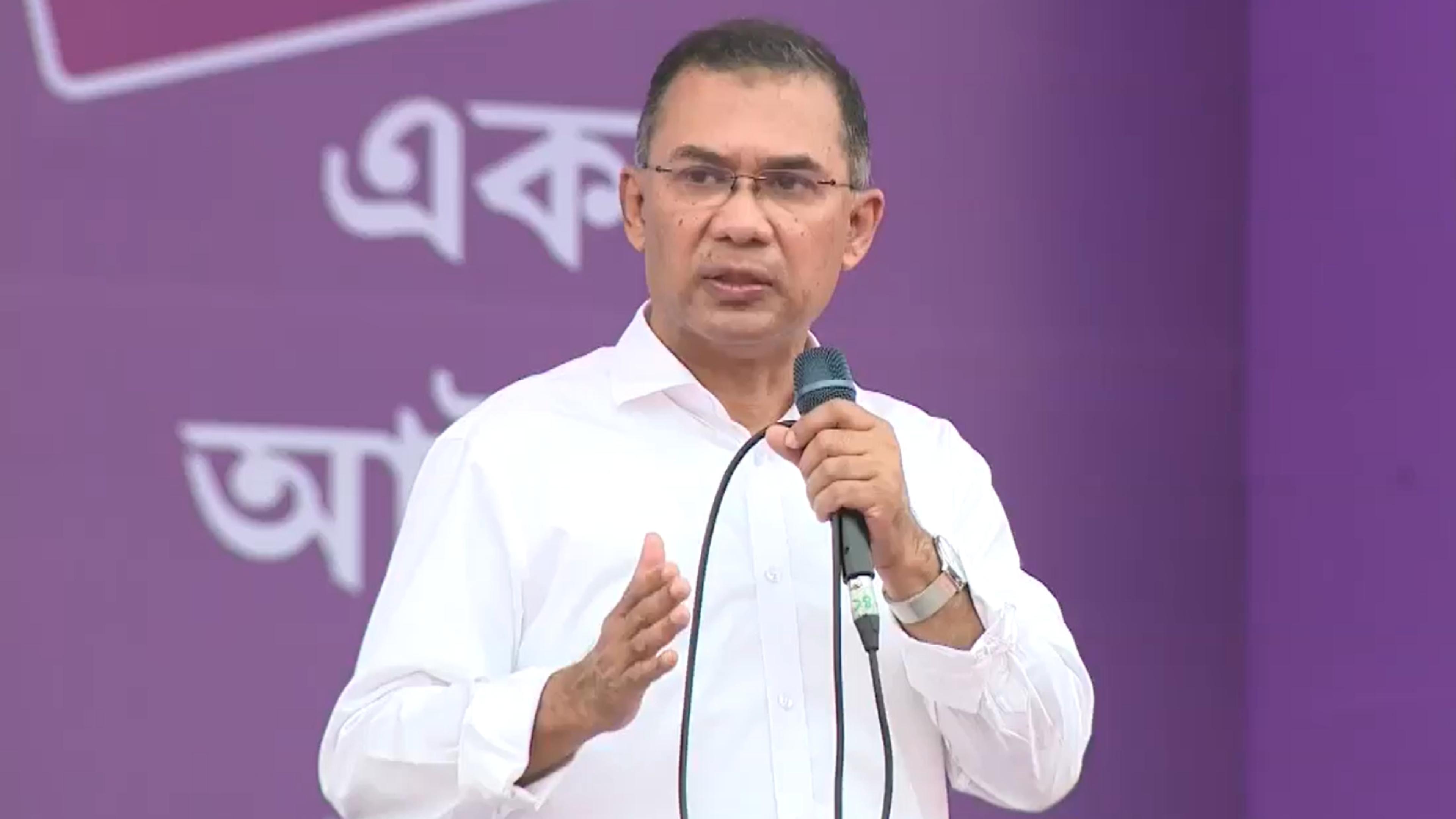 Tarique Rahman calls for patience, assures govt will stick to its promises