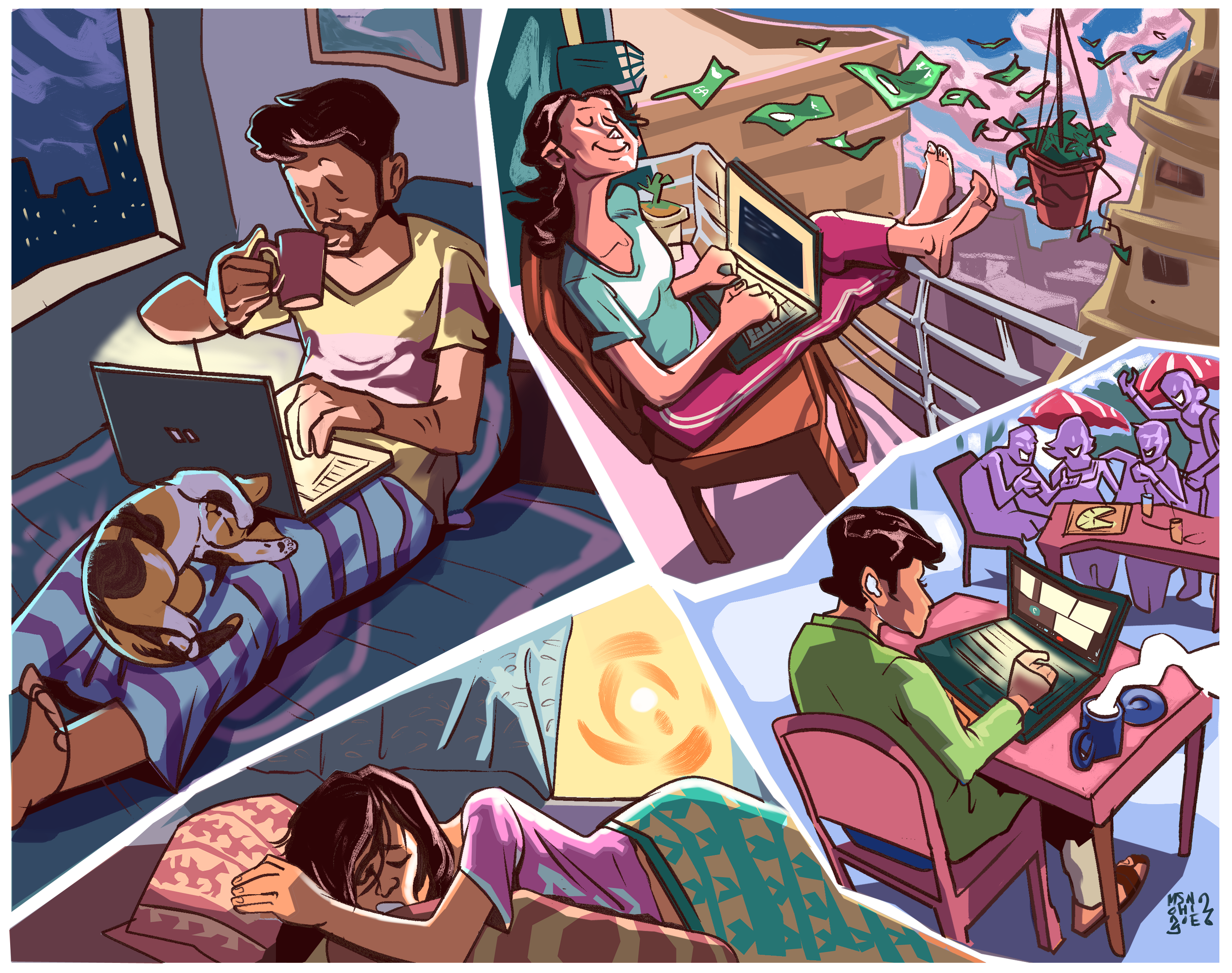 Working without borders: The rise and risks of working for foreign companies remotely