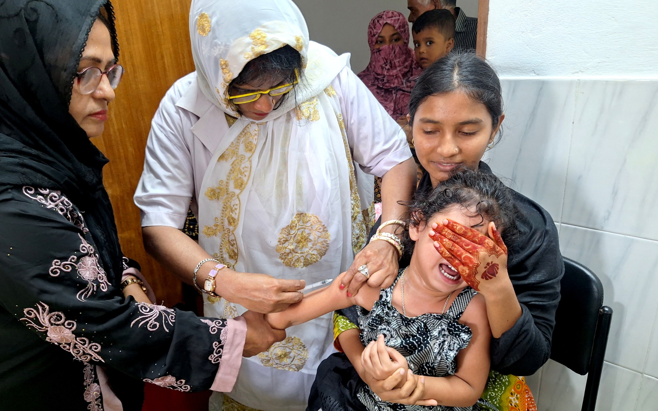 For Rohingya camps, measles control requires tailored interventions