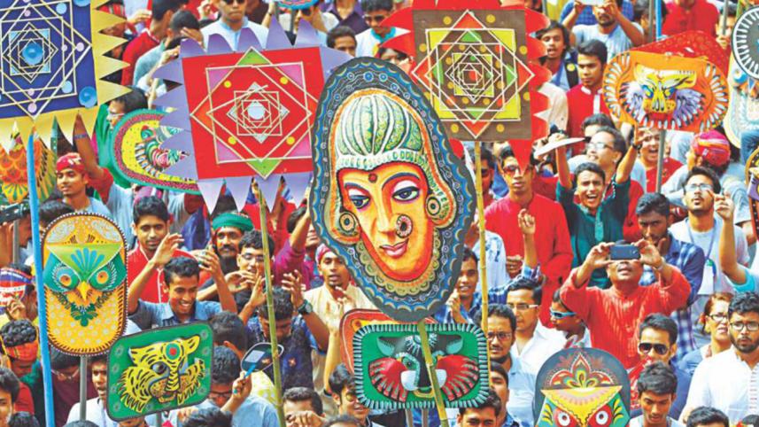 Pahela Baishakh procession at DU to begin at 9am