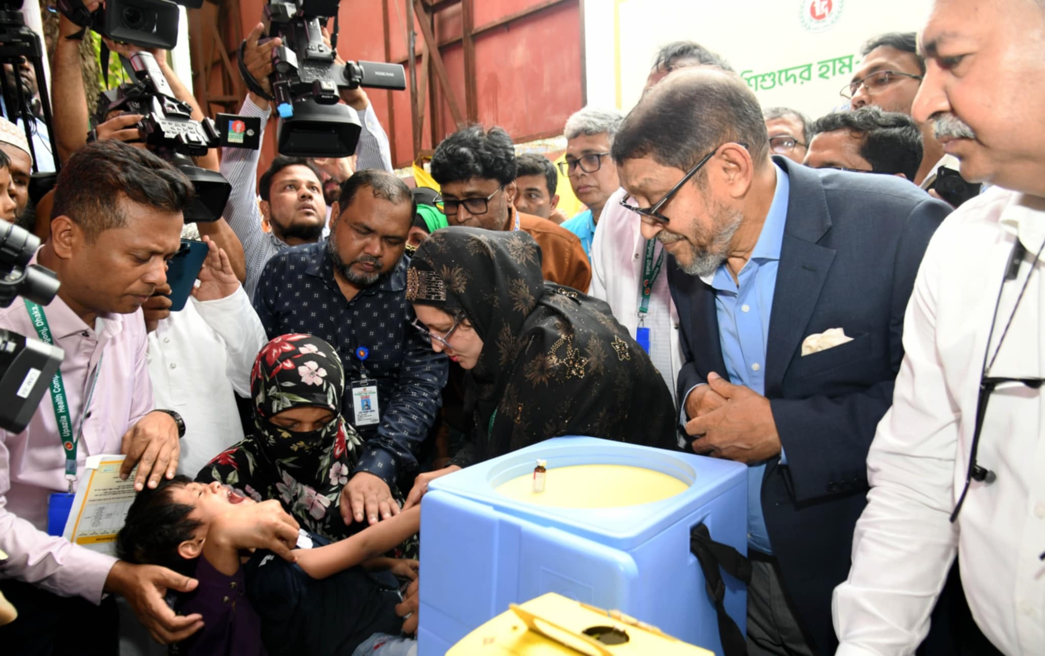 Nationwide measles-rubella vaccination drive begins tomorrow