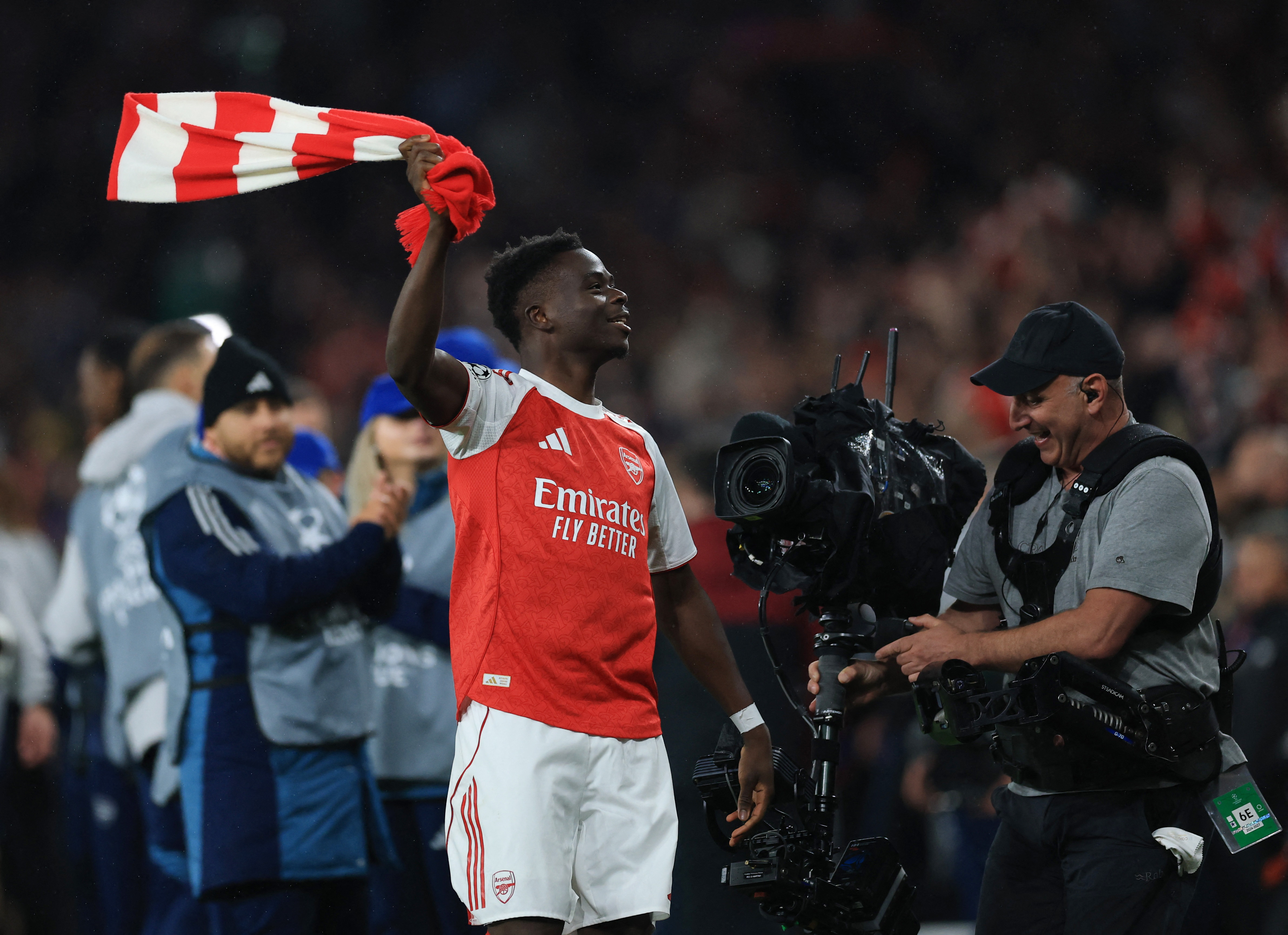 Saka ends Arsenal's 20-year wait to reach Champions League final