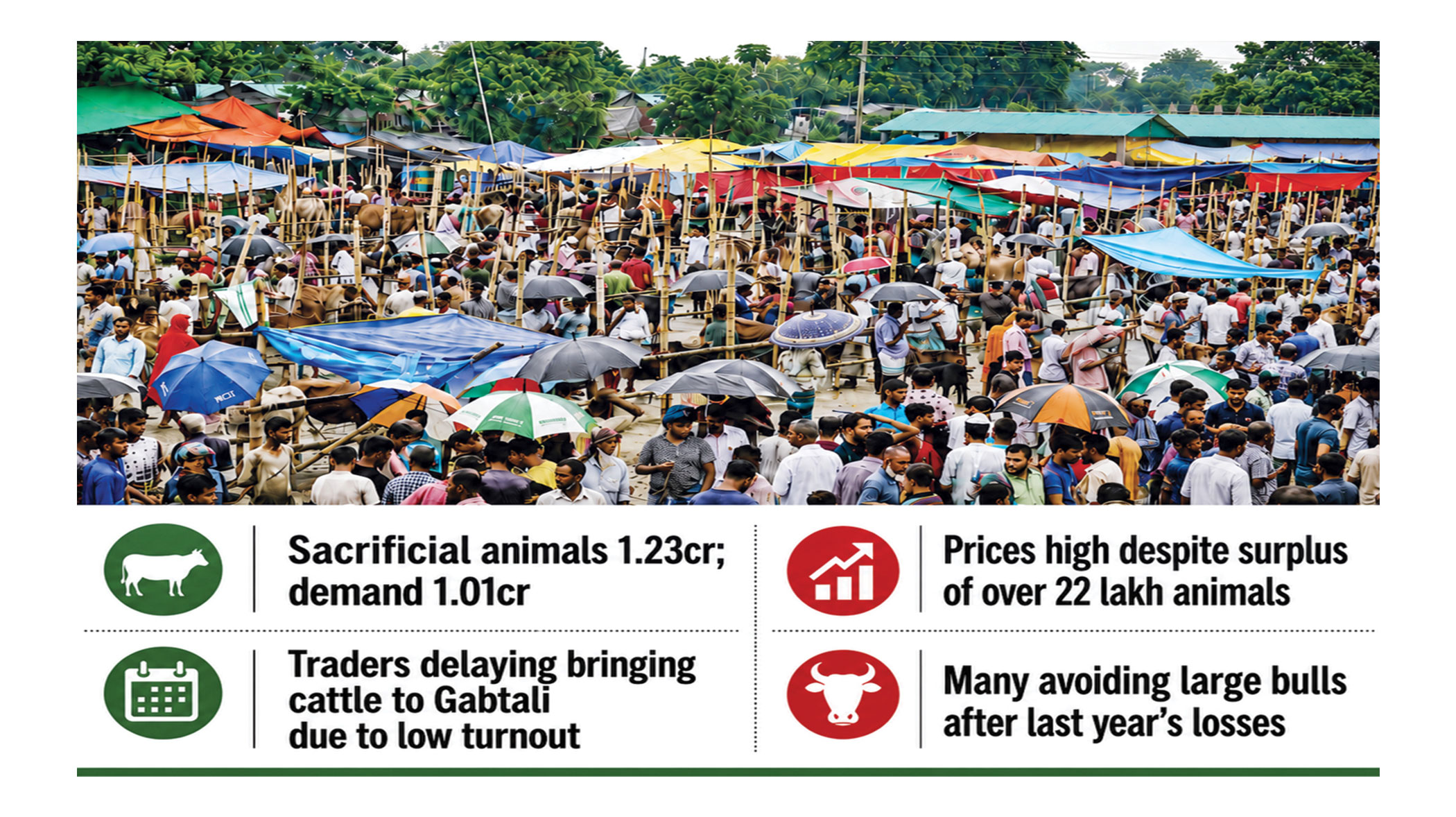 Cattle prices stay high despite surplus