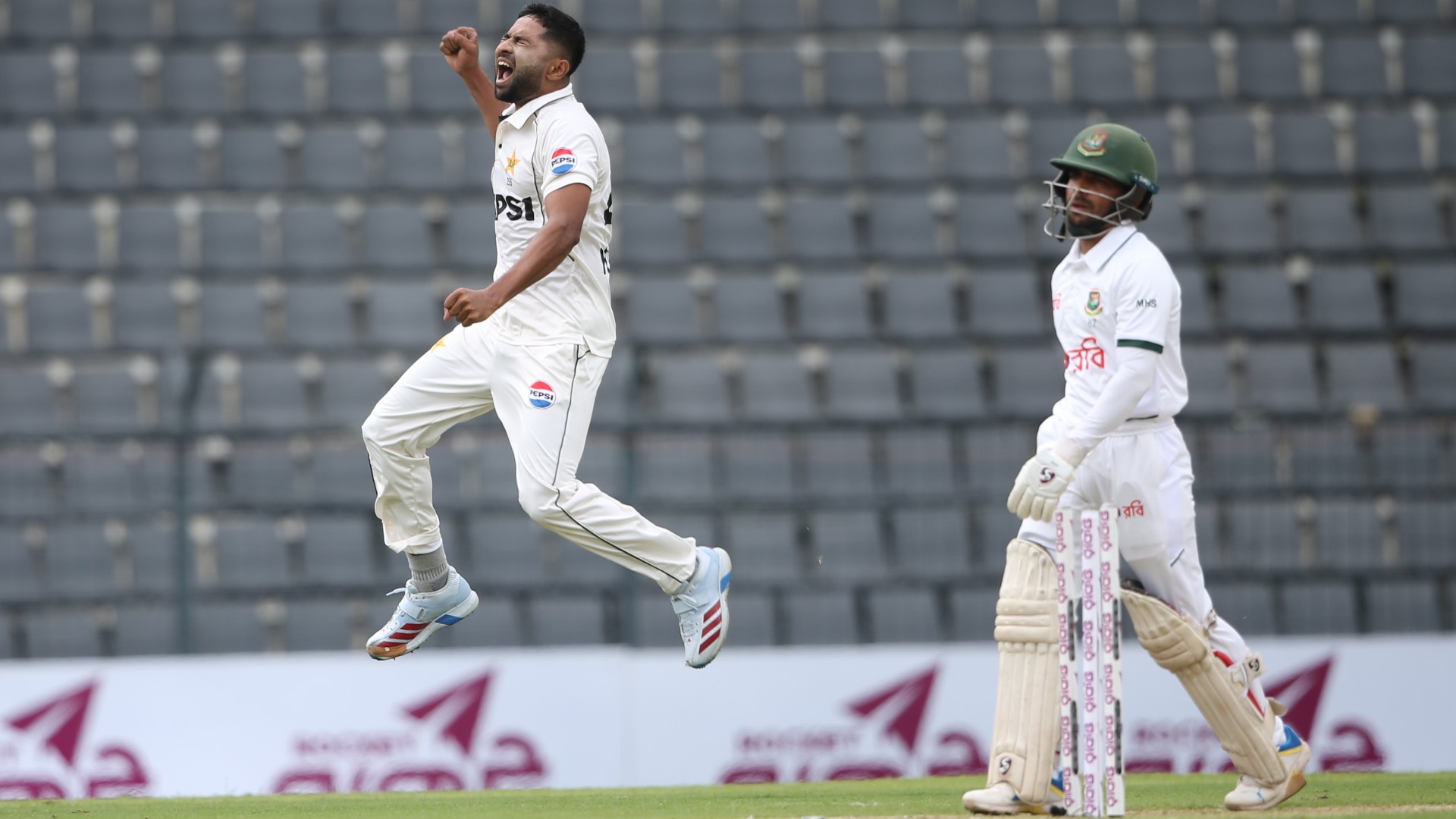 Khurram rues missed chances off ‘lucky’ Litton, eyes big Pakistan total