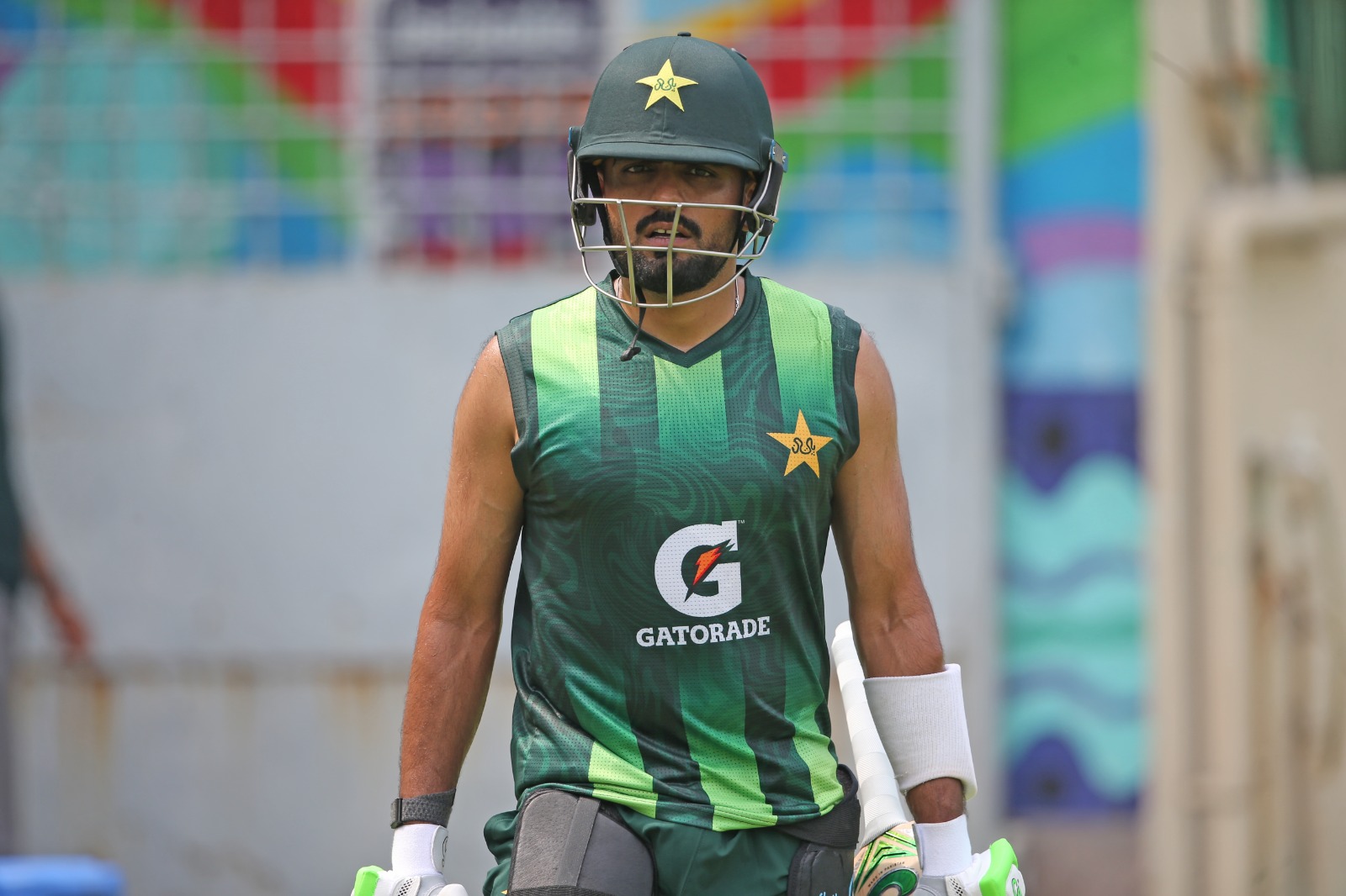 Babar ruled out of Mirpur Test with knee injury