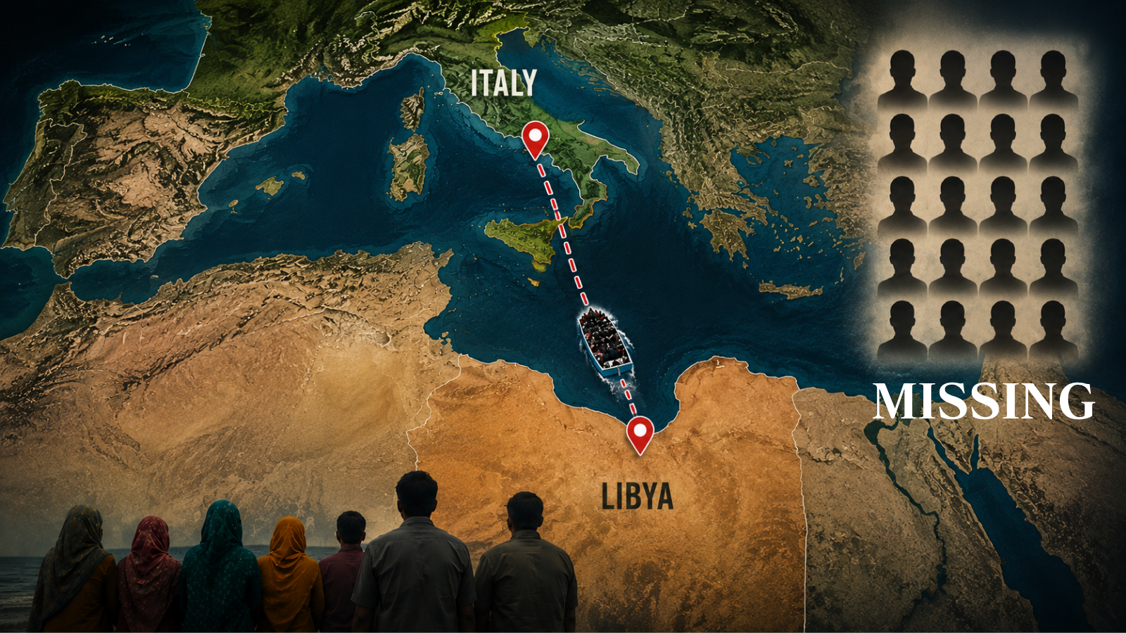 Between Libya and Italy: No trace of 23 Bangladeshi men for over 2 years