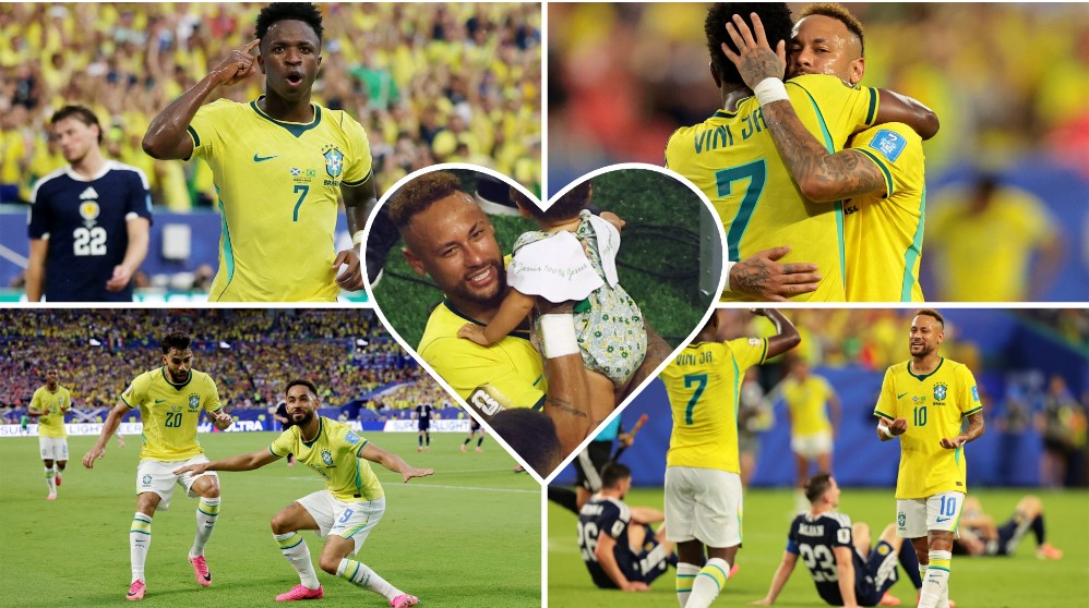 Vinicius sparkles, Neymar returns and Cunha rides the wave