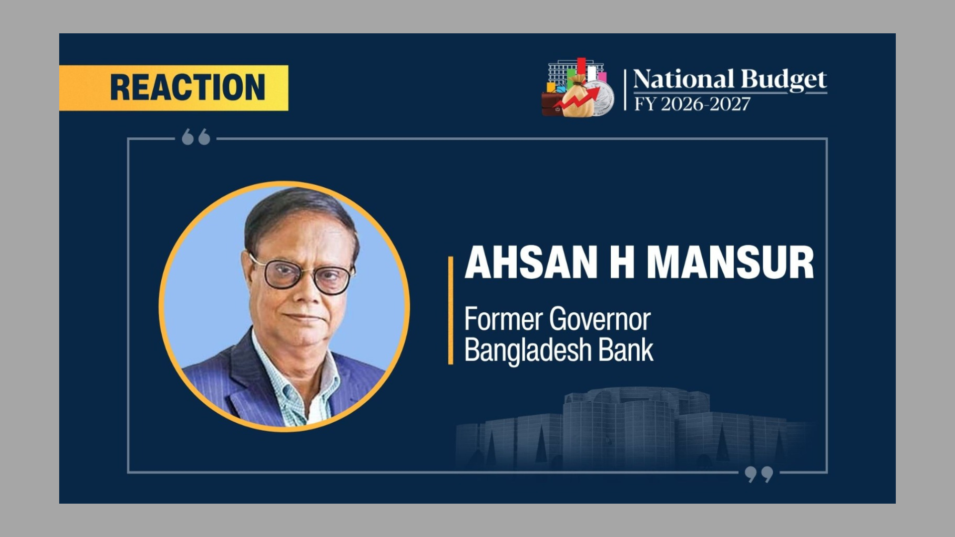 Budget realistic but lacks concrete reform measures: Ahsan H Mansur