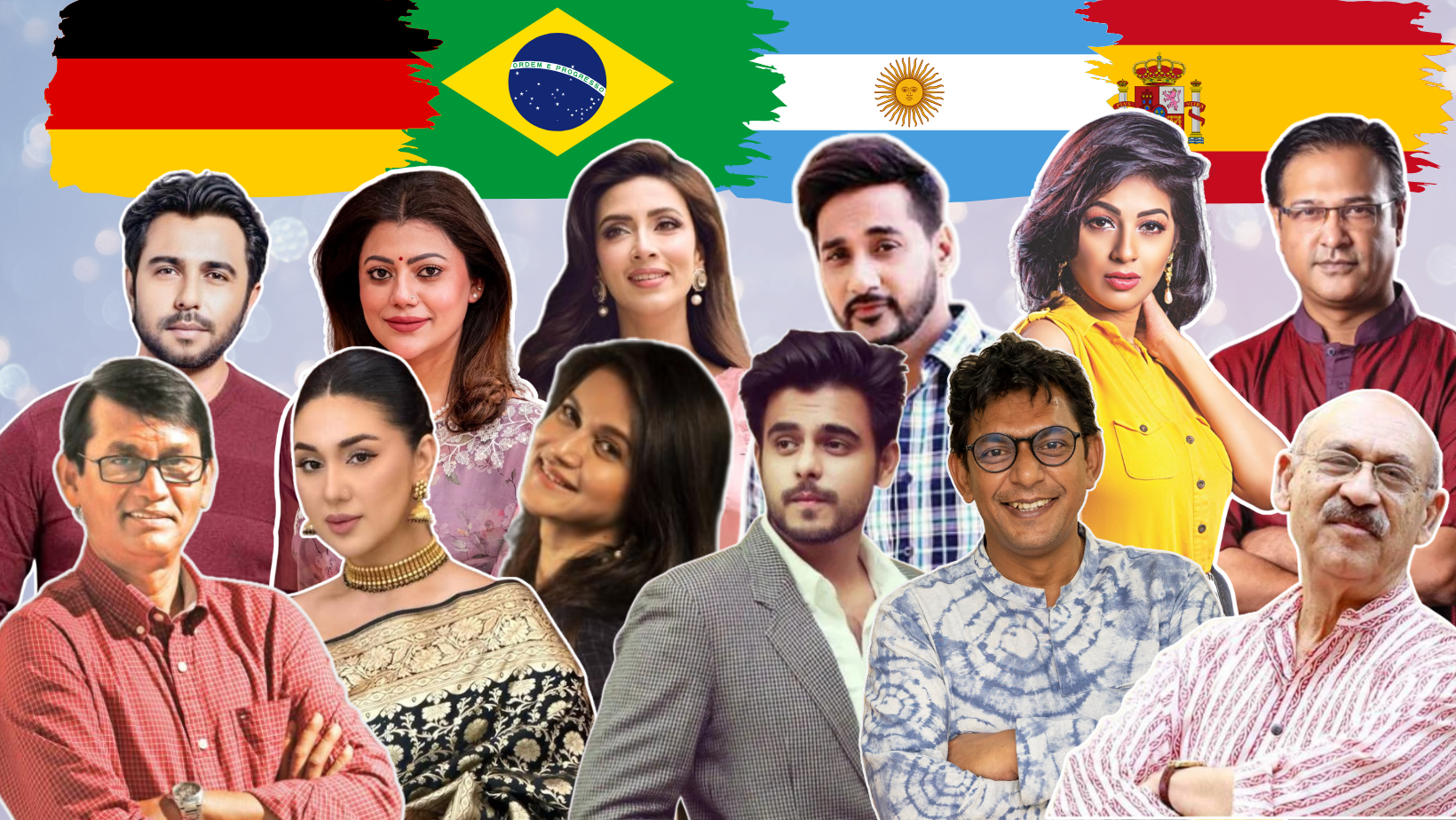 Your favourite stars and their favourite teams this World Cup