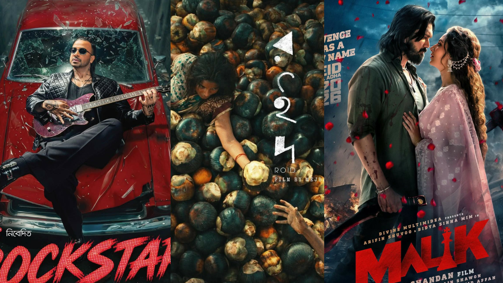 Three Eid films begin overseas run