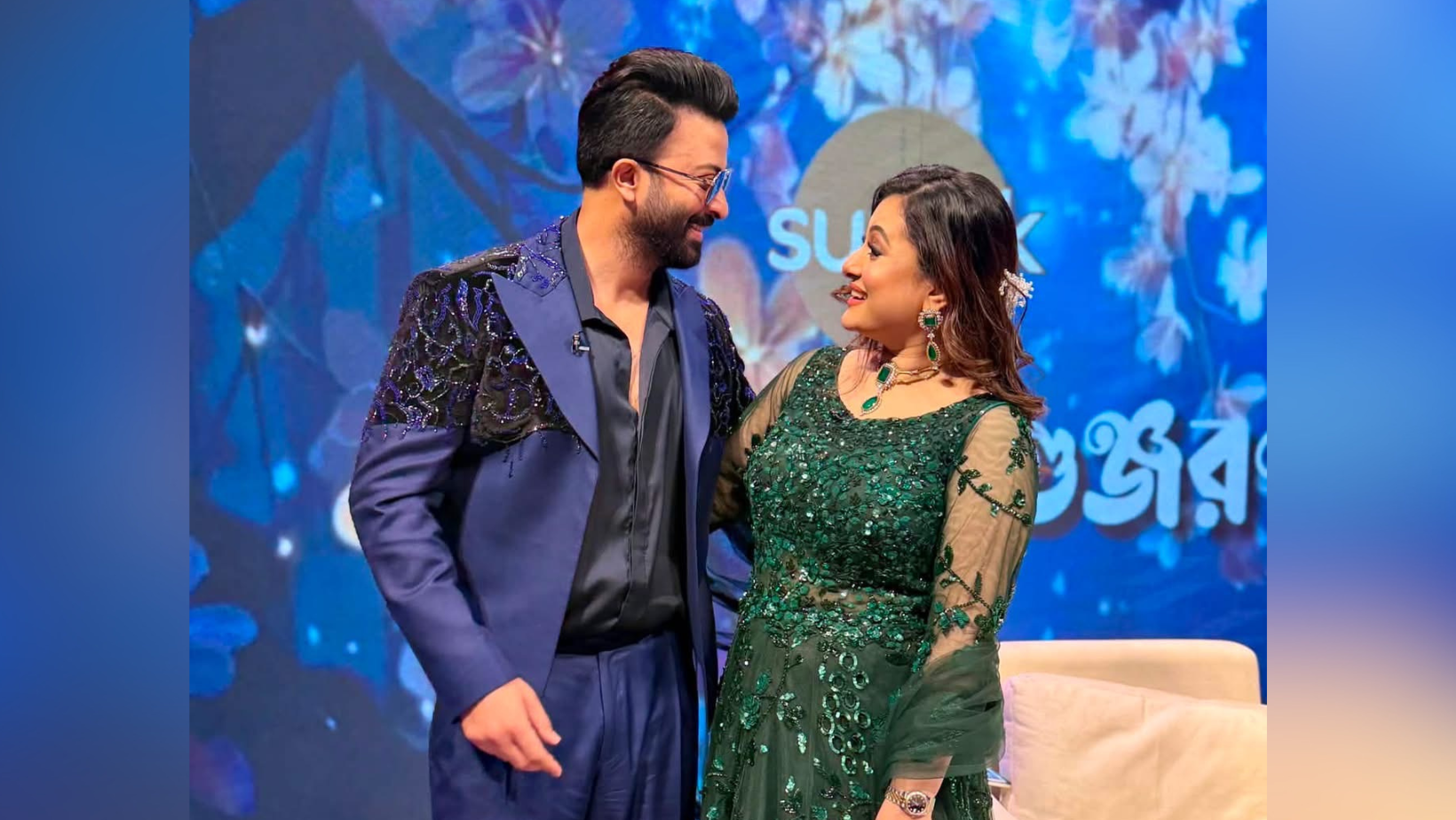 Purnima praises Shakib Khan’s transformation during reunion after years