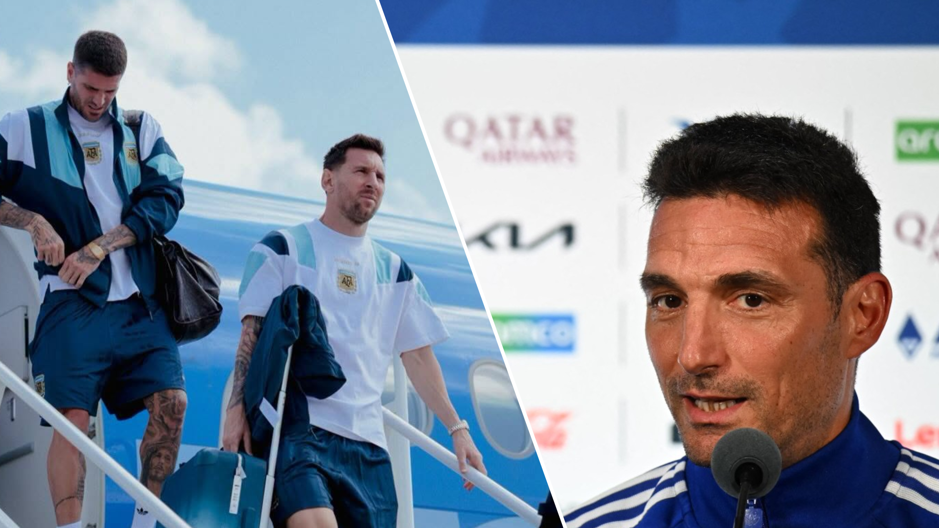Scaloni uneasy with stop-start games, says cooling breaks aid underdogs