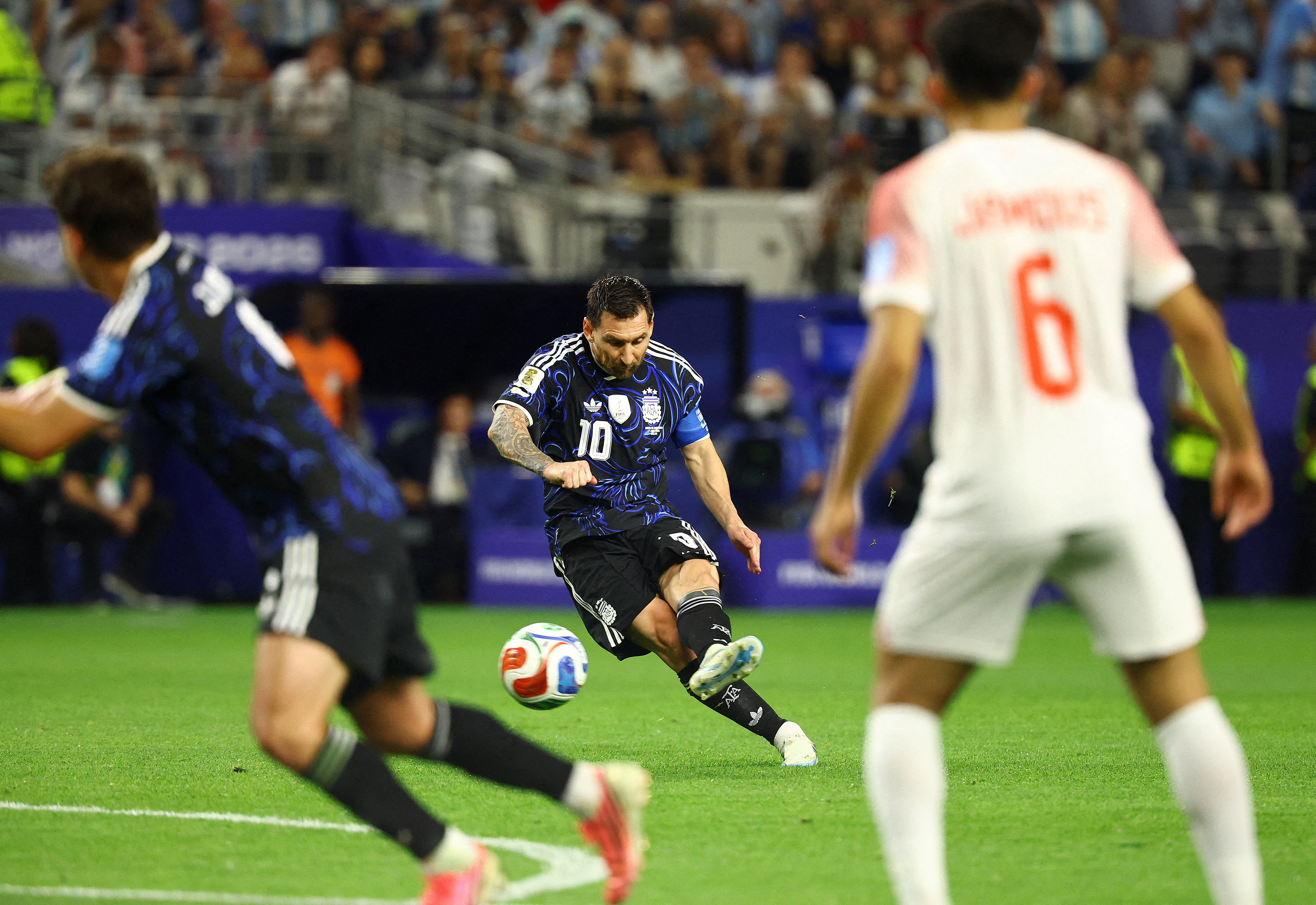 Argentina to don navy blue kit for England semifinal