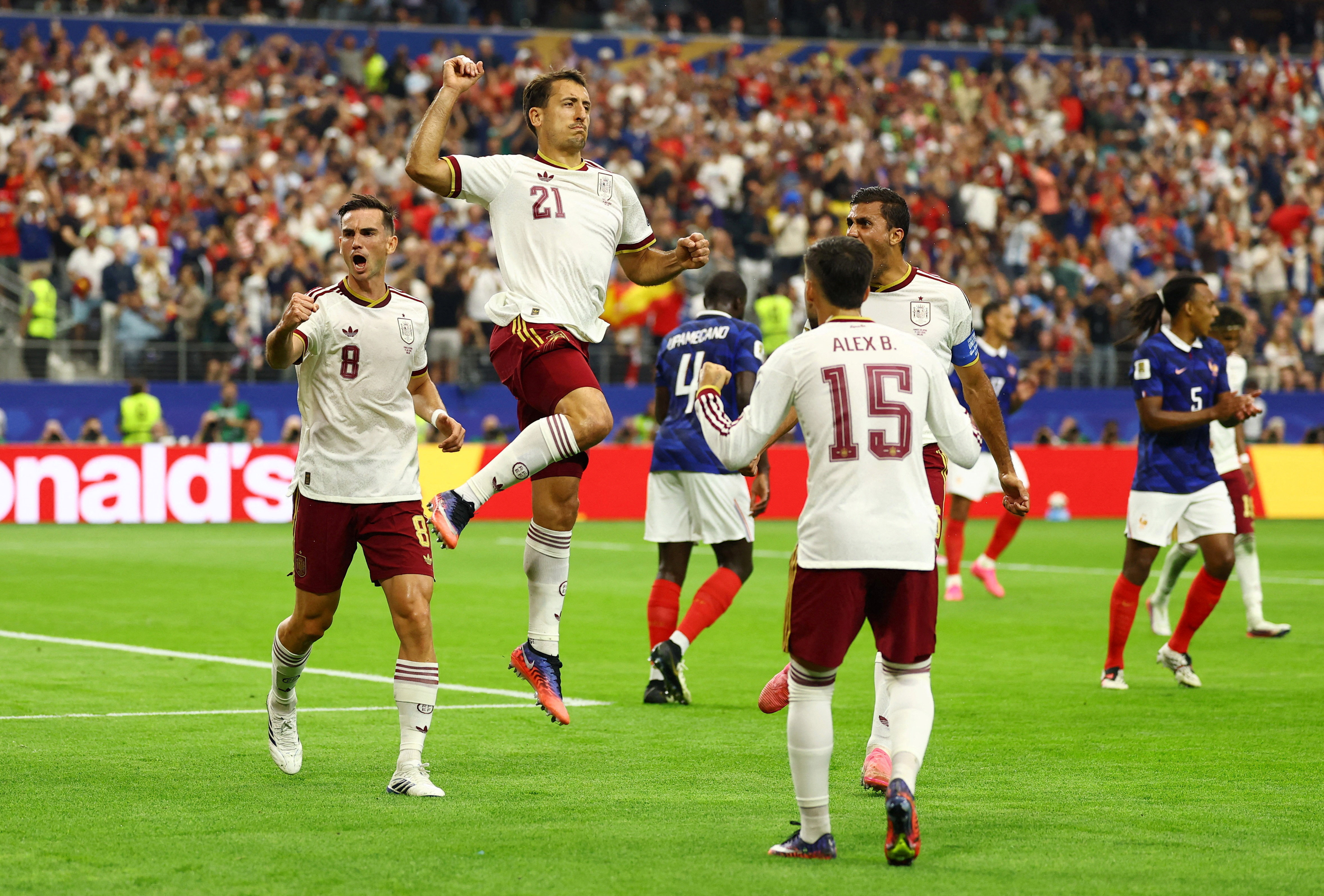 Spain's quiet talismans outplay star-studded France