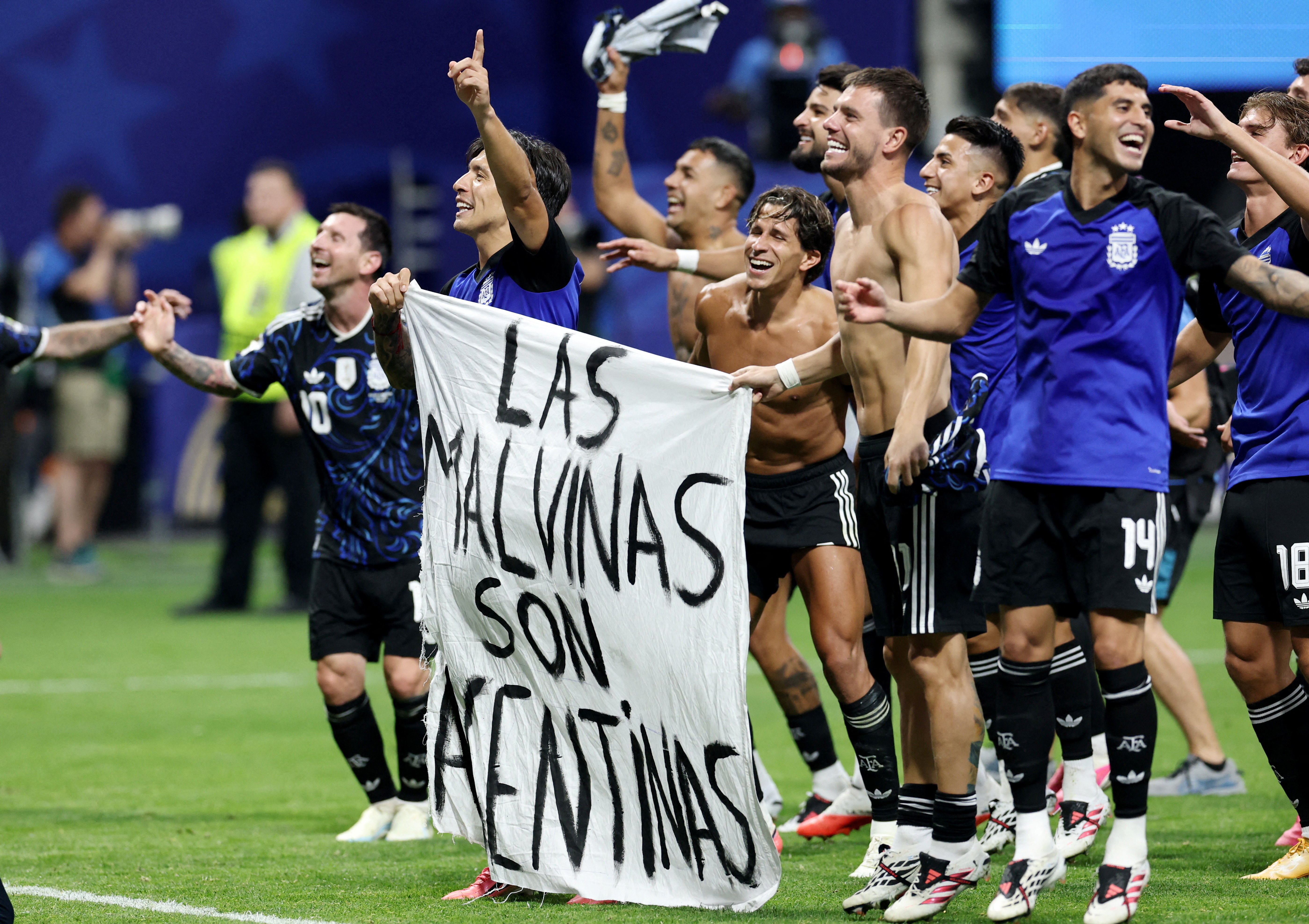 The beautiful game, the familiar political echoes