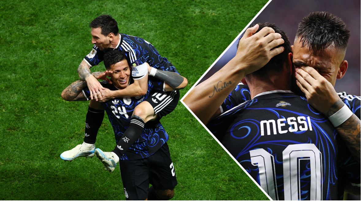 Messi's Argentina stun England in comeback to set up final against Spain