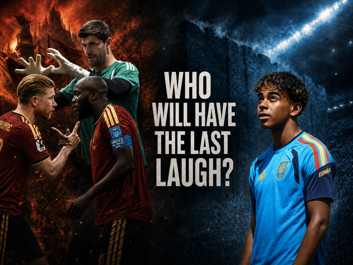Playing with fire as Red Devils chase Spain upset