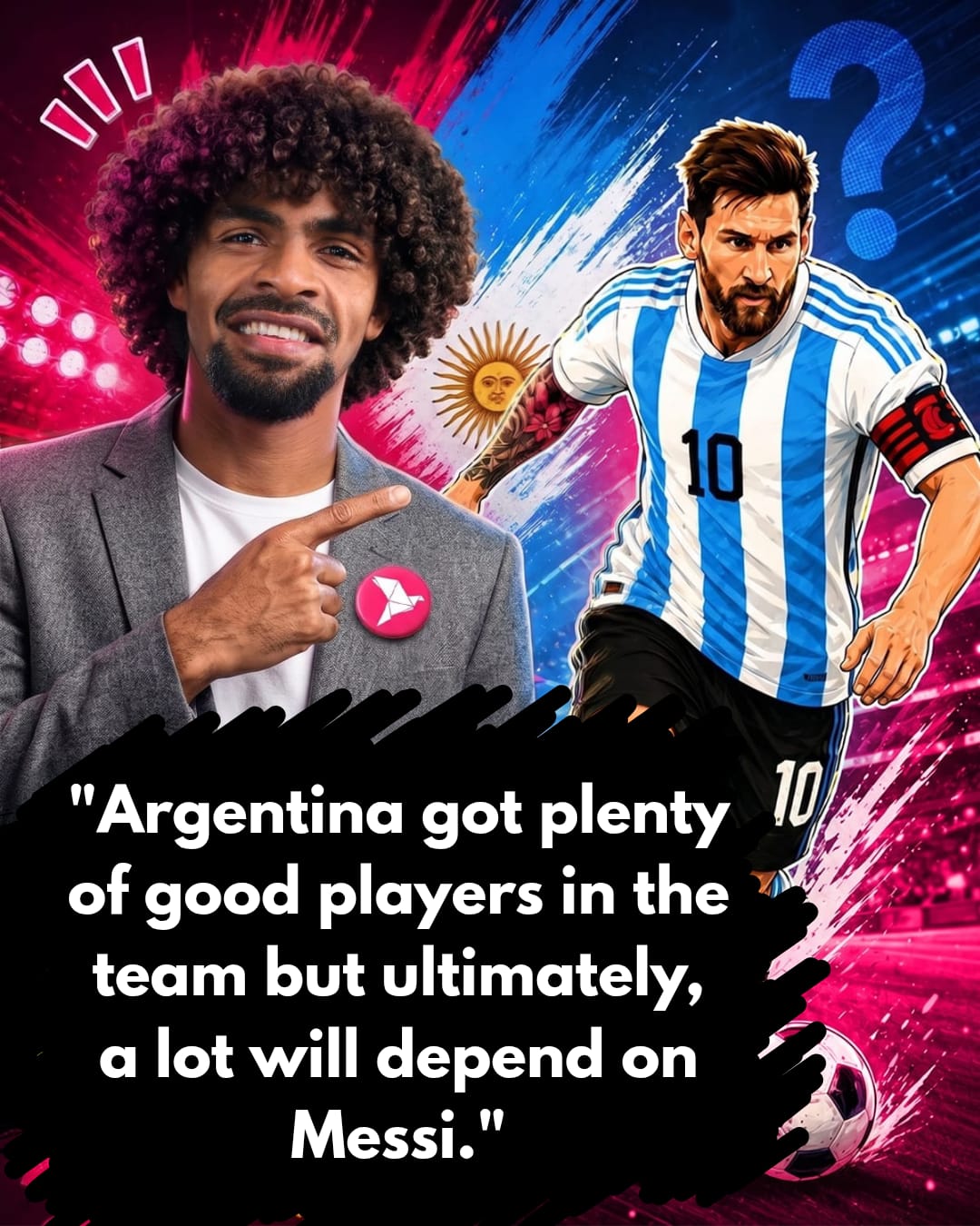 Messi, Martinez make Argentina favourites: Hamza