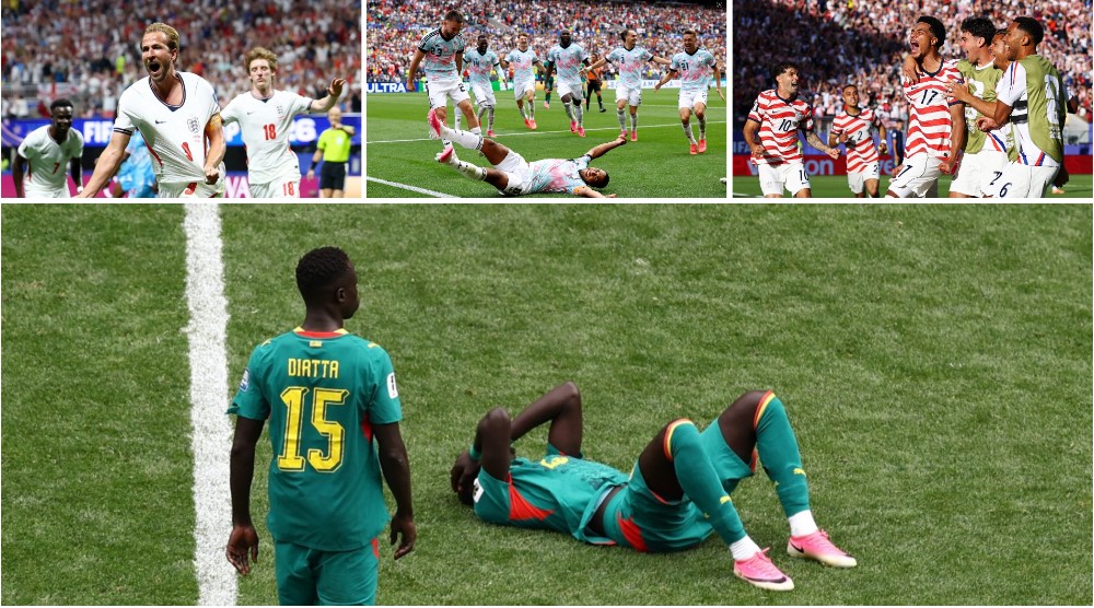 Kane saves England, Belgium break Senegal hearts as USA makes history
