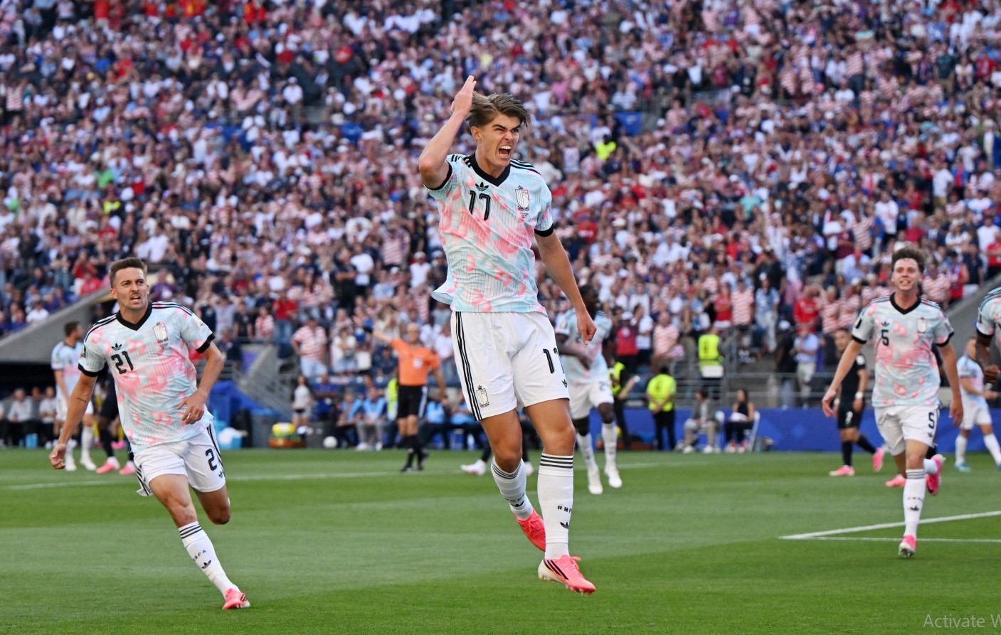 De Ketelaere double puts Belgium into last eight and ends home interest