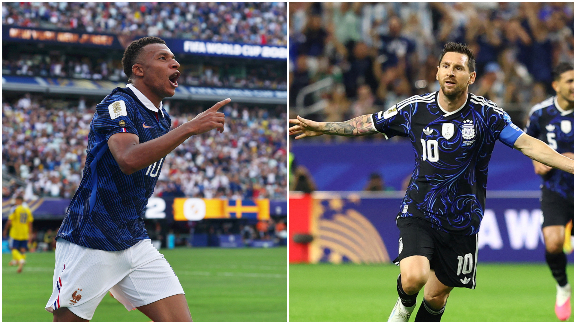 Mbappe draws level with Messi in Golden Boot race