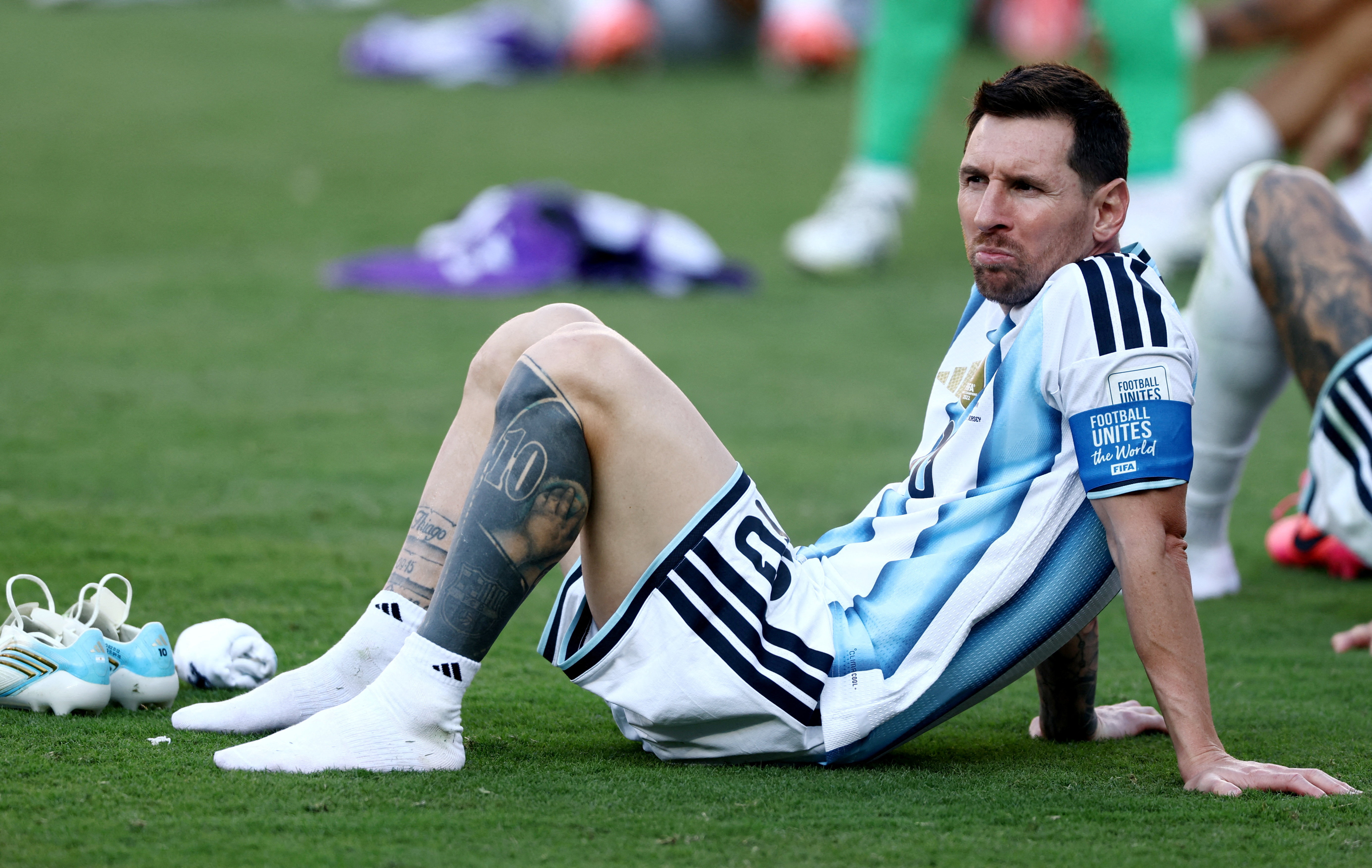 Argentina run out of late Messi miracles against Spanish machine