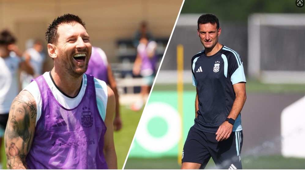 'A machine': Scaloni on Messi's remarkable form at 39