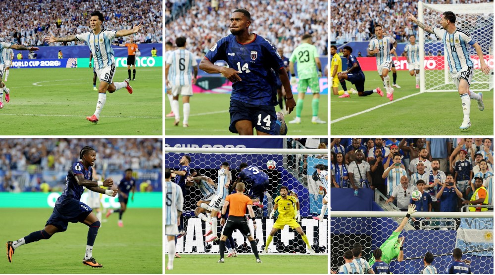 Argentina-Cape Verde thriller: Moments in pictures