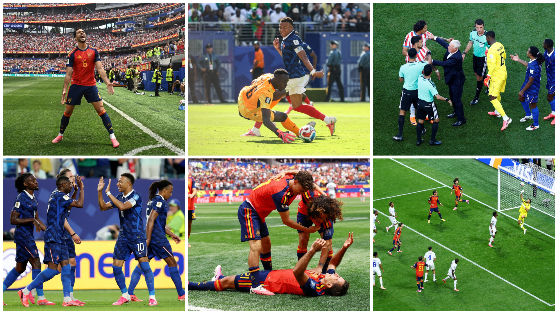 Road to the last four: How France and Spain fueled their World Cup runs 