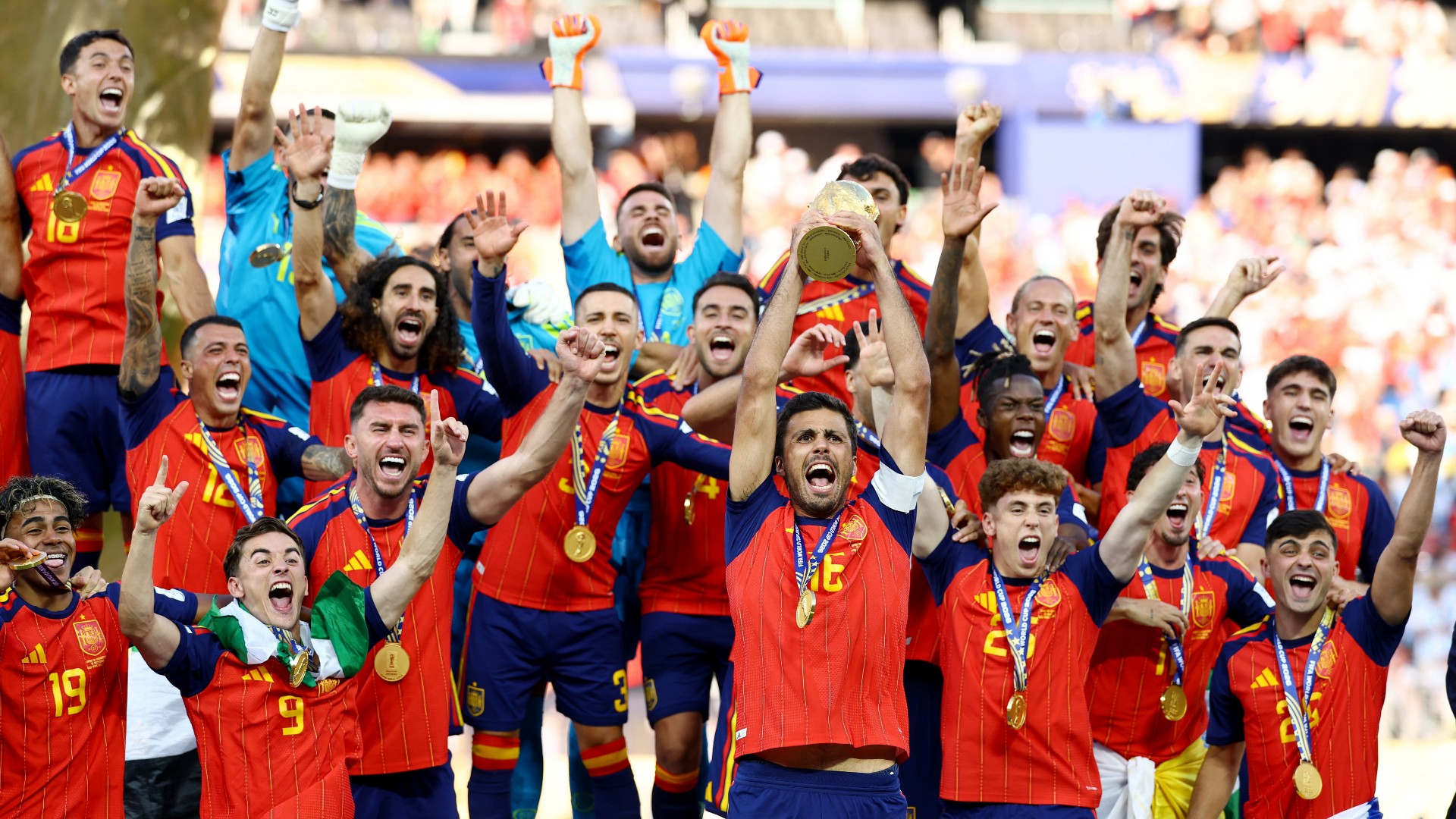 Spain dethrone Argentina in style: Highlights and stats