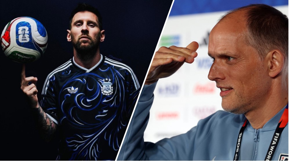 Tuchel understands Argentina's dark blue-kit superstition