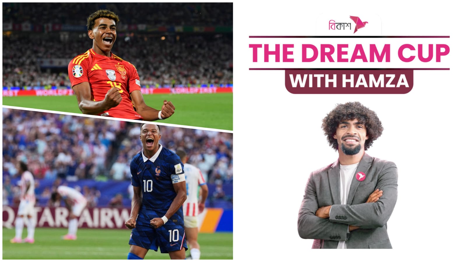 I will choose Mbappe over Yamal: Hamza