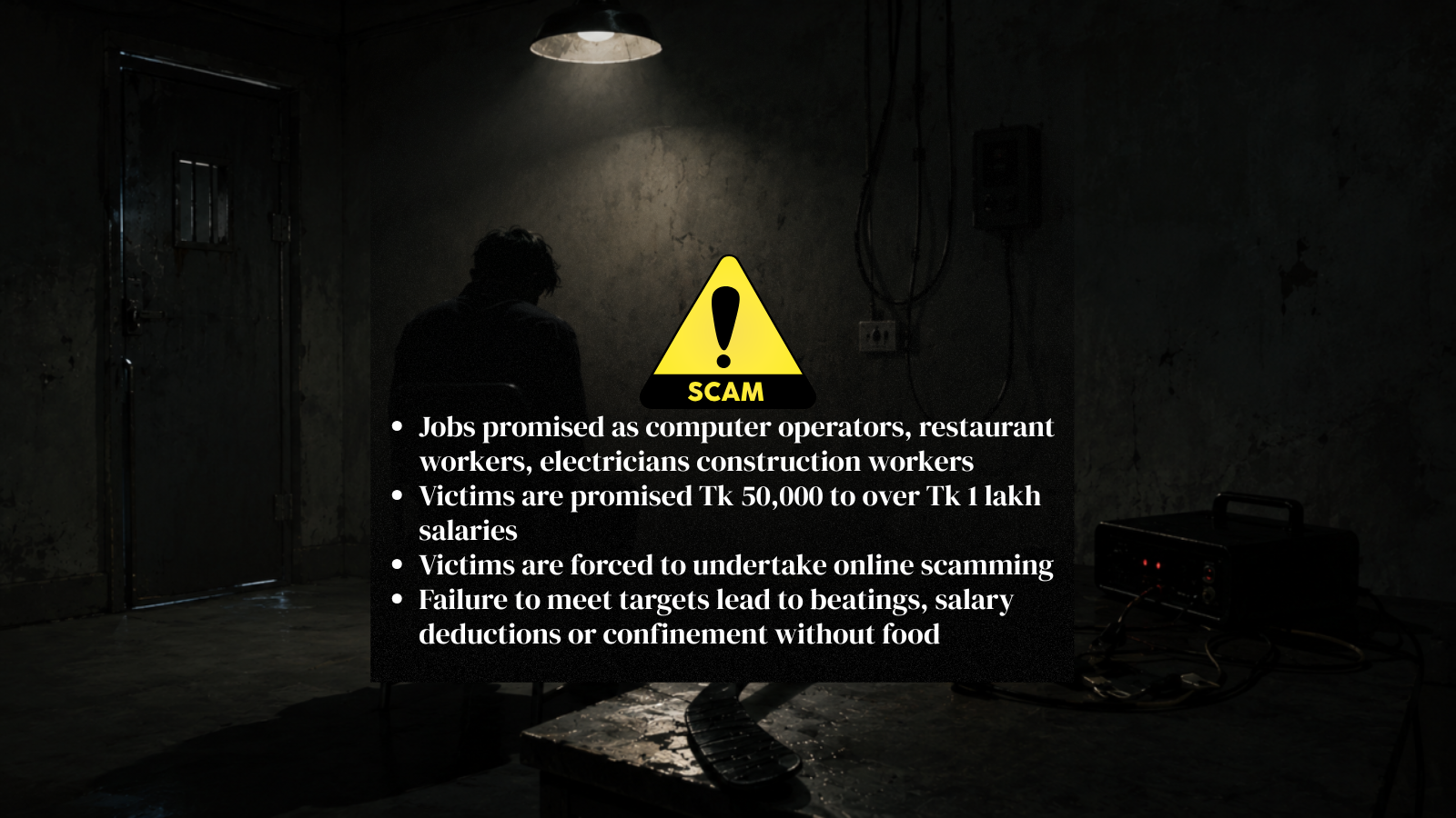 Cyber-scam trafficking the new menace