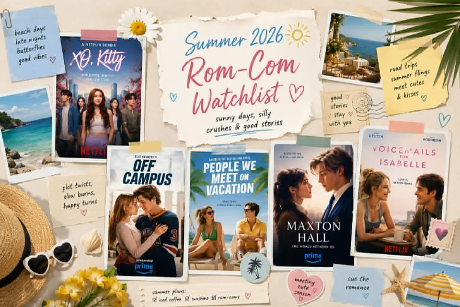 The rom-com watchlist for summer 2026