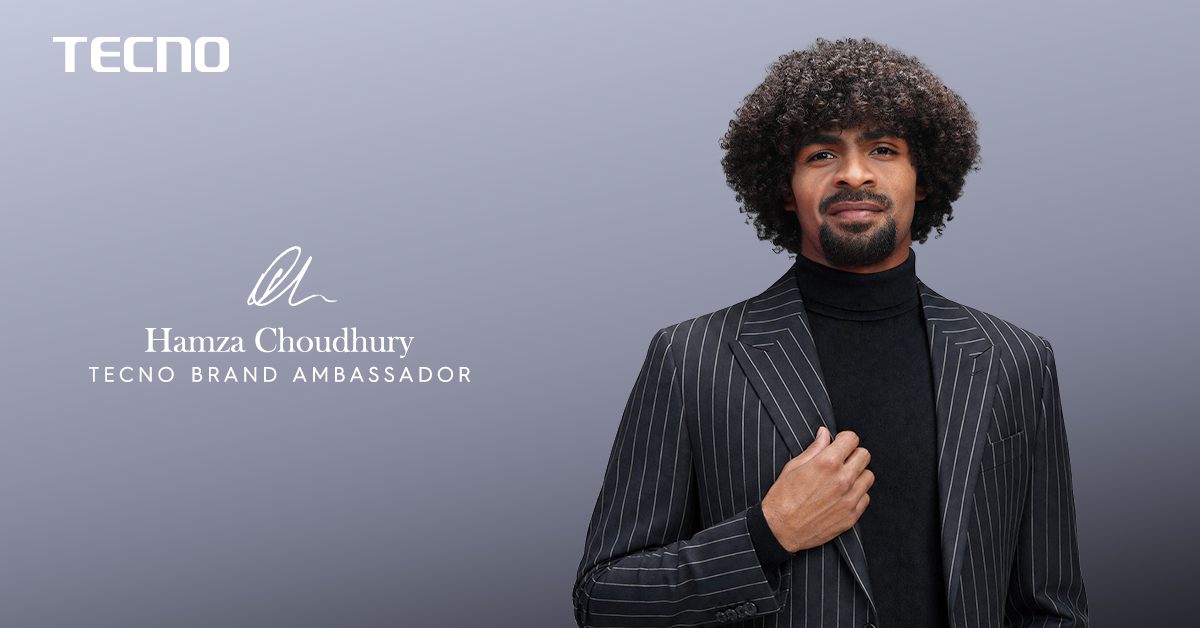 TECNO names Hamza Choudhury as brand ambassador in Bangladesh