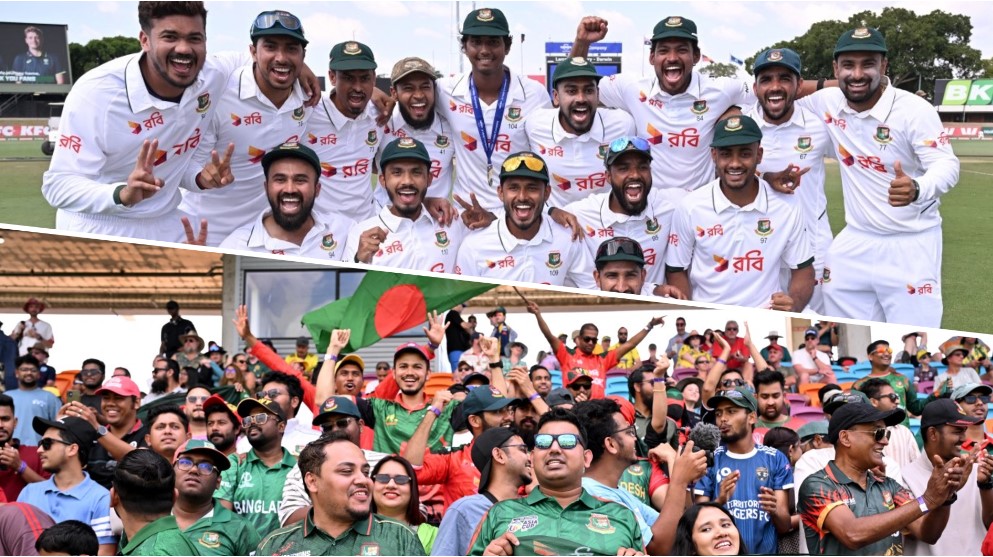 ‘Credit goes 1,000 percent to the team’: Bangladesh celebrates historic Test win in Australia 