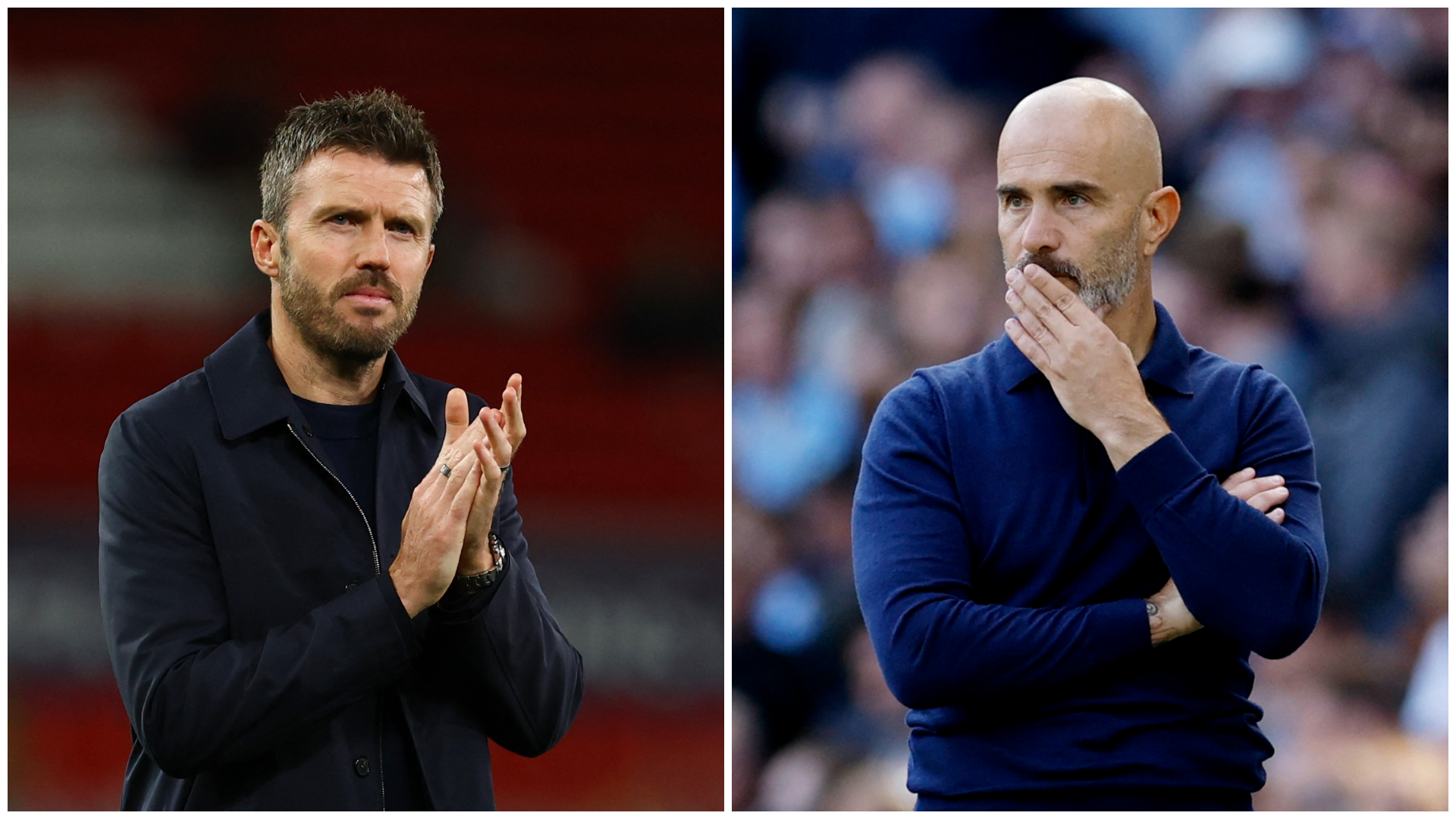 Fixed vs fluid: The tactical battle between Carrick and Maresca in the Manchester derby