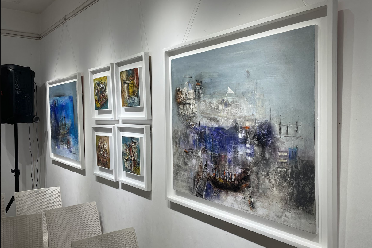 ‘Continuum’ showcases 60 artworks by three artists to Bhumi Gallery
