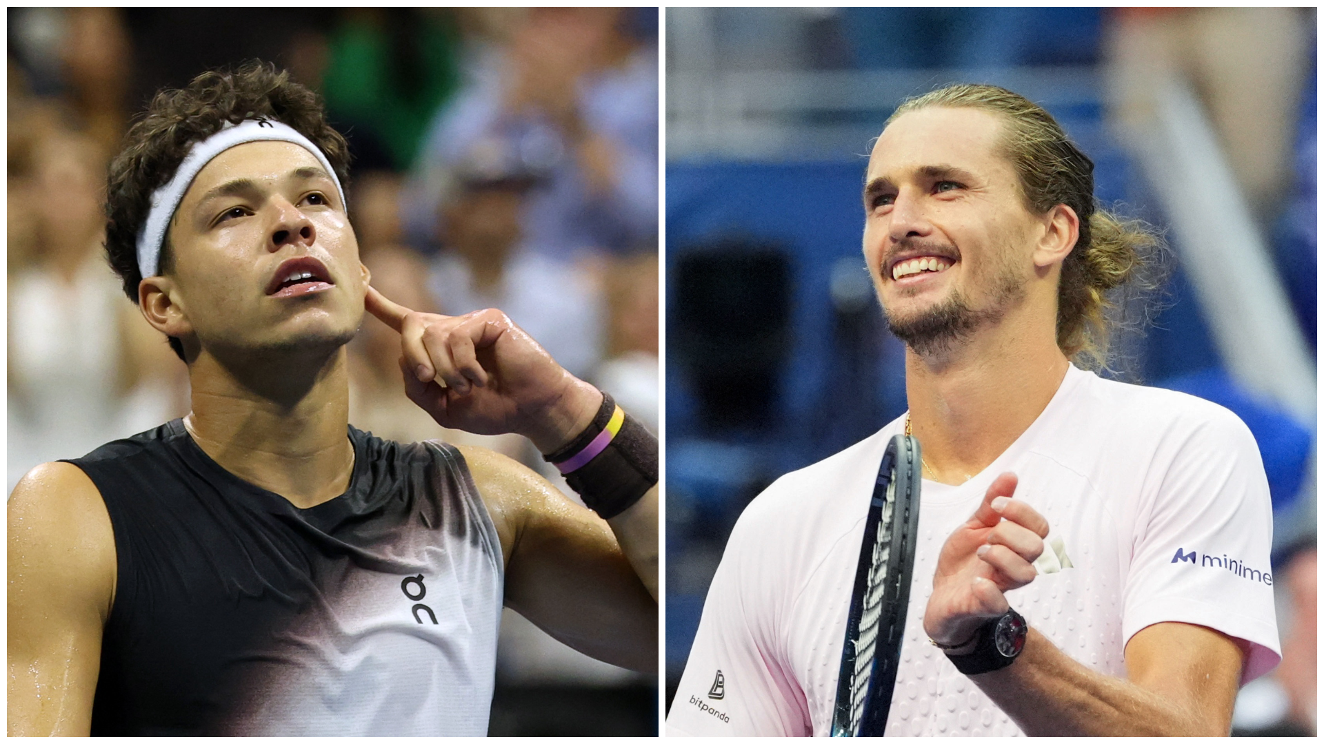 Zverev vs Shelton: Two very different stories behind the US Open final