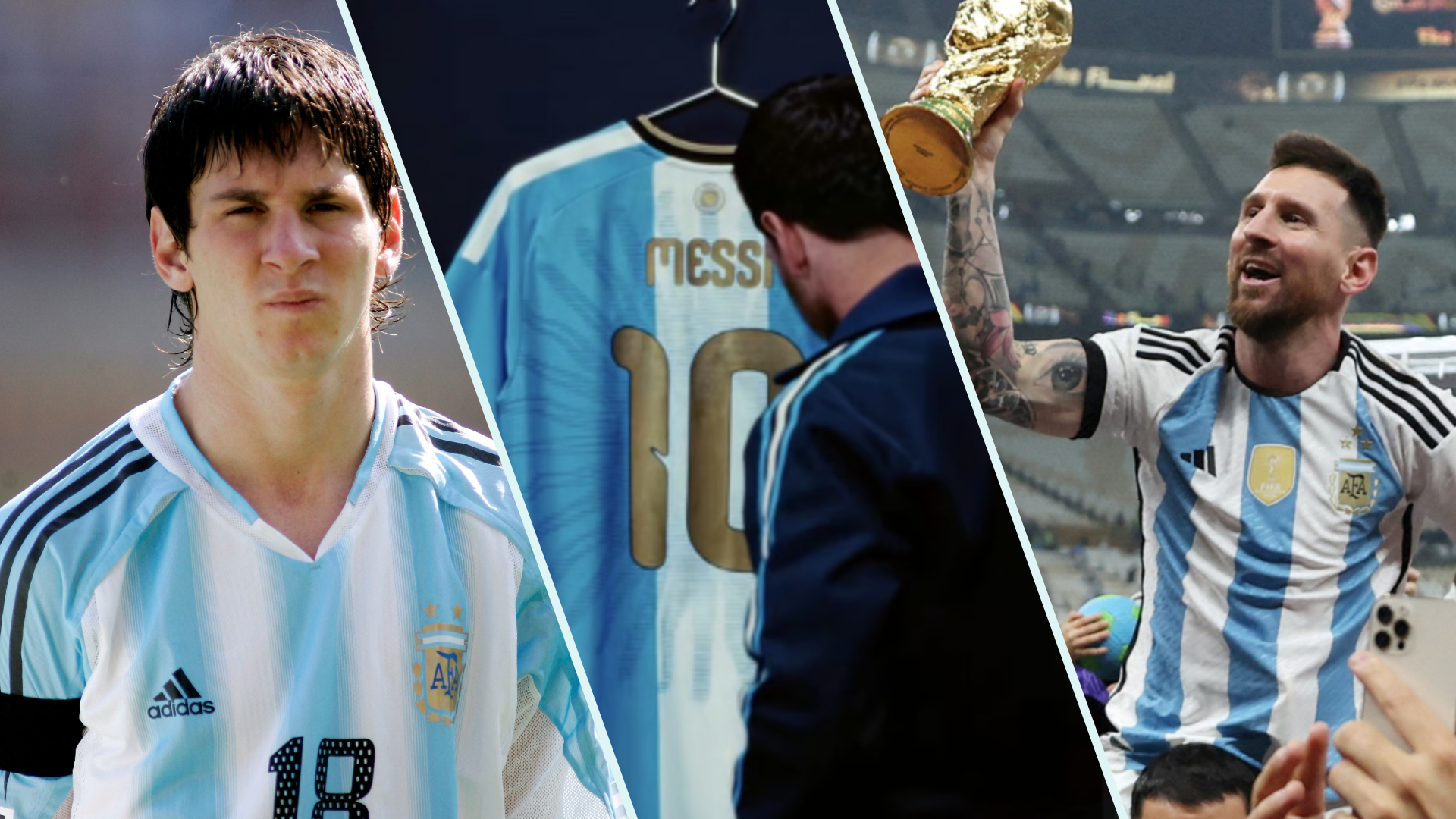 Messi unveils special Argentina No. 10 jersey ahead of Oct 6 farewell match