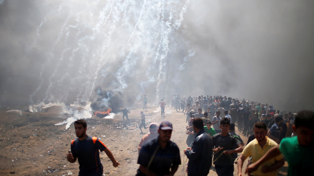 52 killed in Gaza violence before US embassy opening