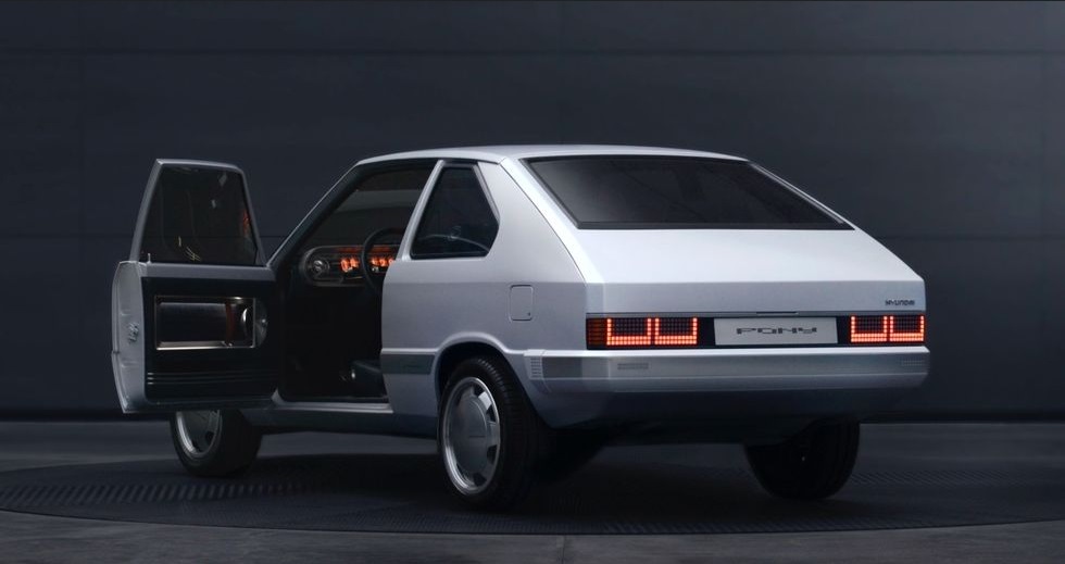 Hyundai celebrate its past with this one-off EV Concept 