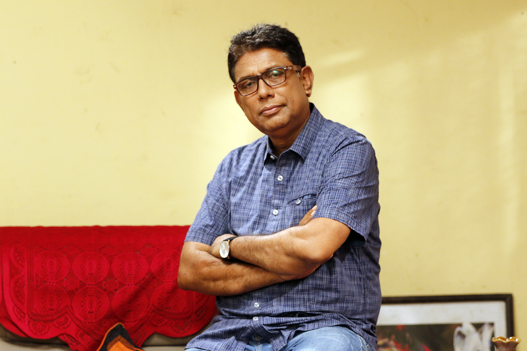 Afzal Hossain keeping busy at home