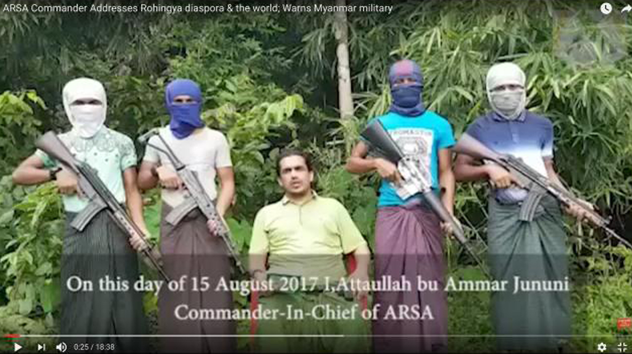 Rohingya insurgency declares ‘open war’ in Myanmar