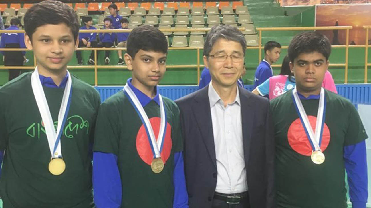 Bangladeshi student wins gold in int’l robotics competition