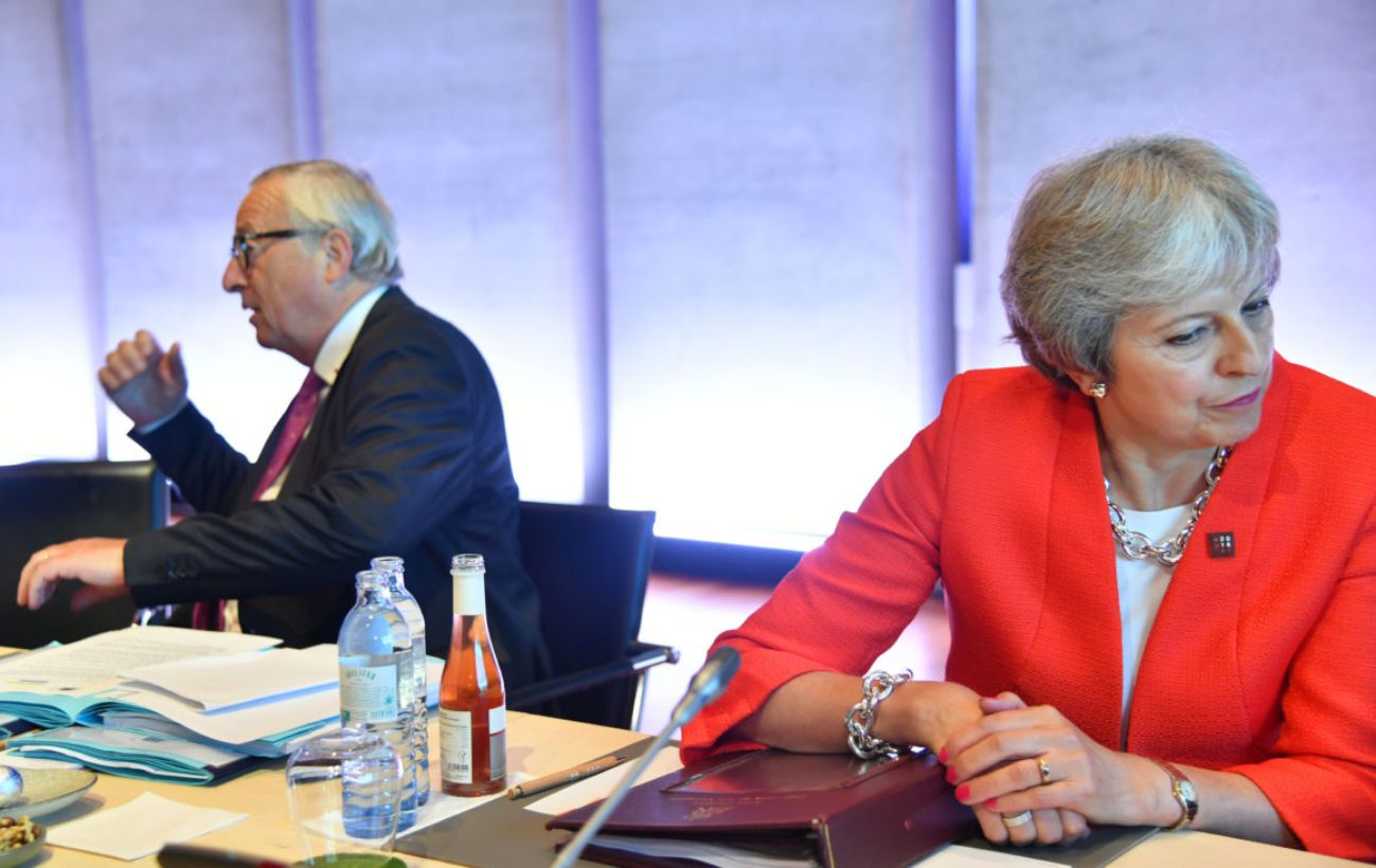 Theresa May in trouble over Brexit