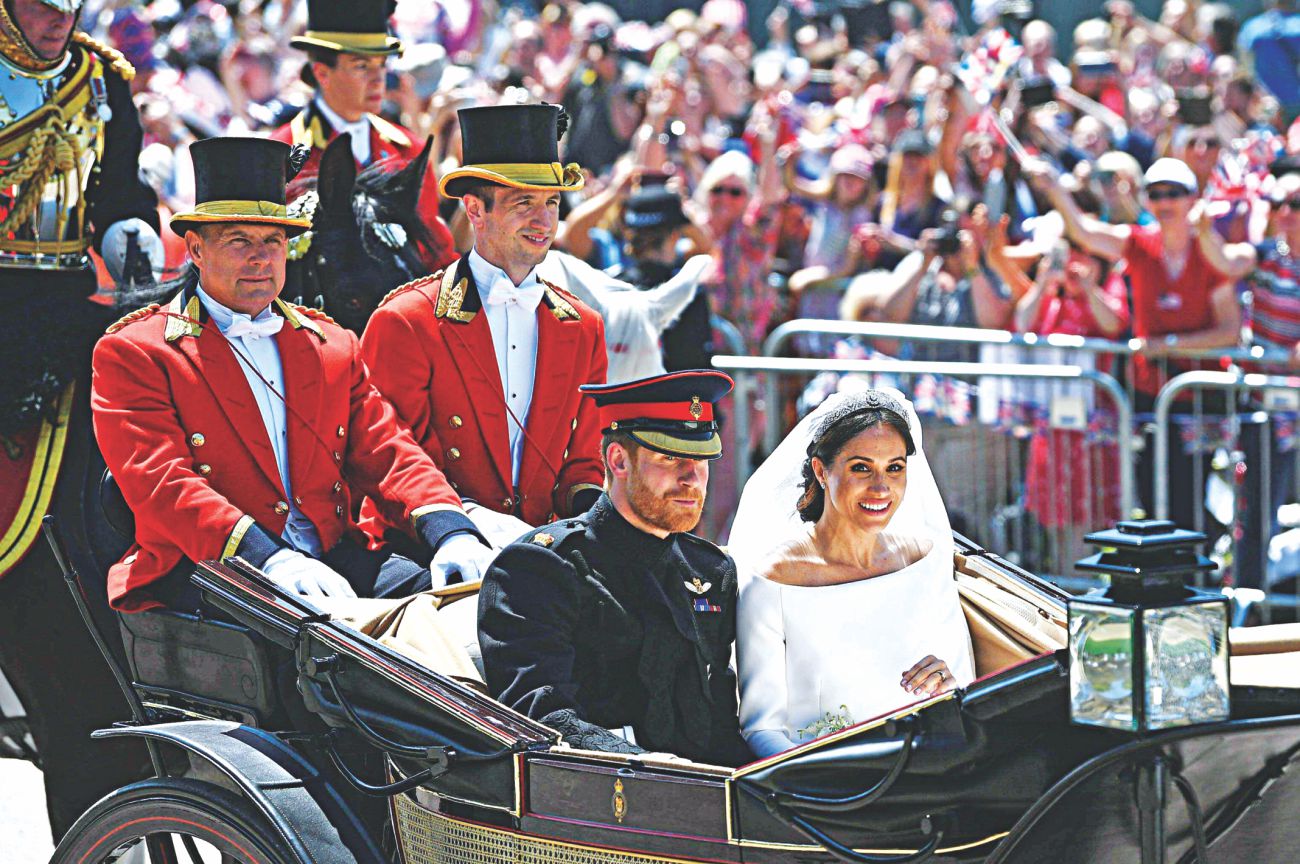 Harry, Meghan tie the knot