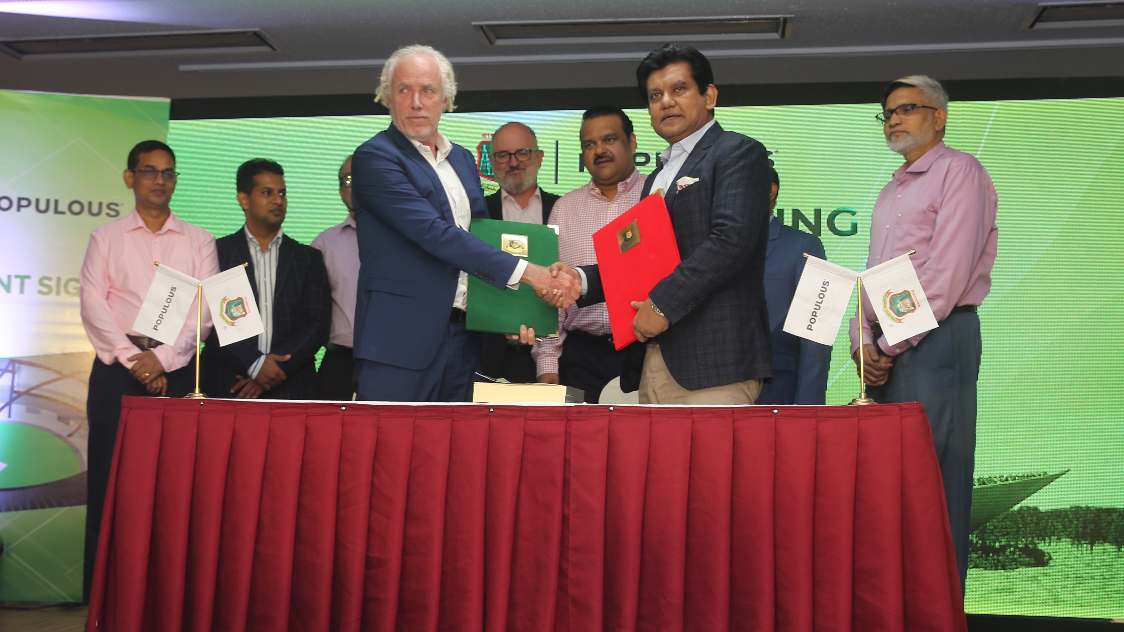 Sheikh Hasina Stadium agreement signed