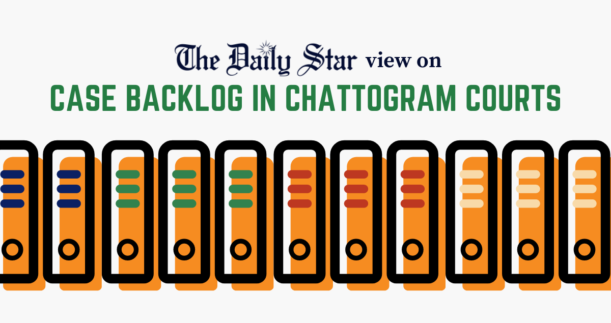 Chattogram courts should fix their case backlog problem 